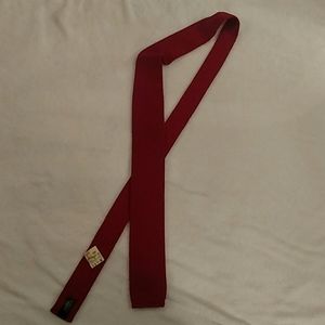 Vintage Red Knit Men's Tie